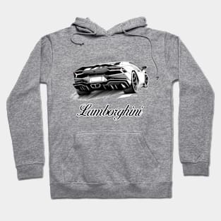 Lamborghini Sketch Hoodie